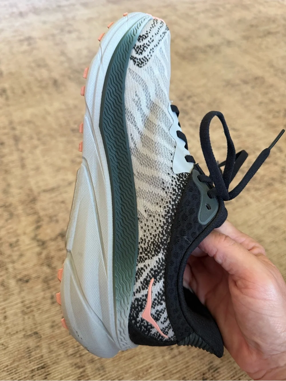 Hoka Women's Challenger ATR 7 White, Black & Green